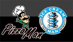 Pizza Man and Ice Cream Man